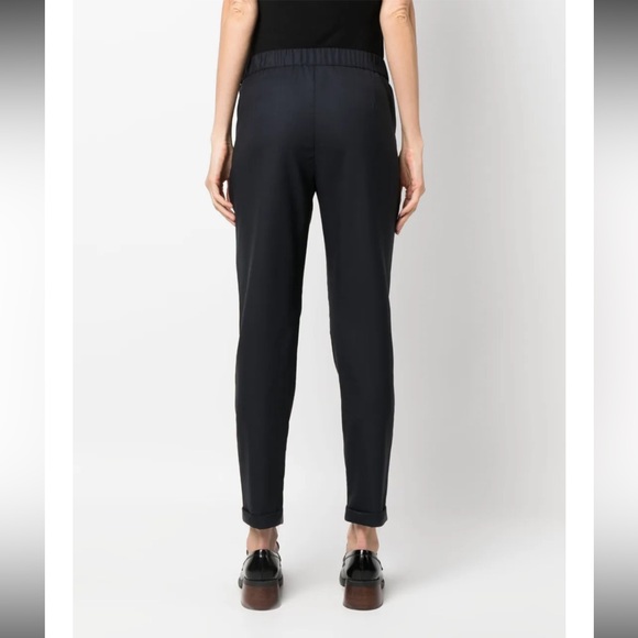 NWT•Fabiana Filippi•Drawstring-Waist Tapered Trousers - Picture 4 of 11
